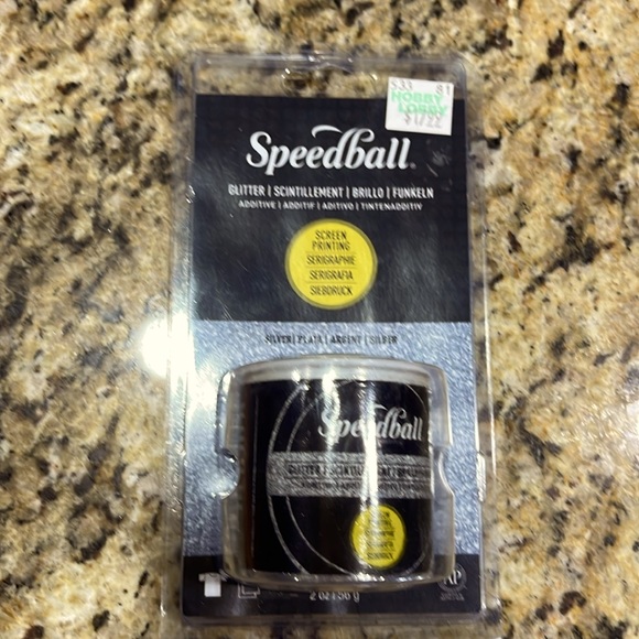 Speedball glitter silver - Picture 1 of 4